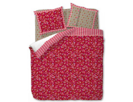 Capa de Edredom Chinese Blossom Vermelho Solteiro - Pip Studio