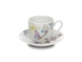 Xícara com Pires Cafezinho Branco 75ml - Accessorize