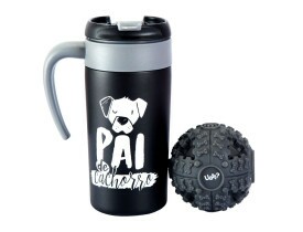 Caneca Térmica com Acessório Pai de Cachorro - Uatt