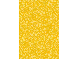 Rolo de Papel de Parede 10m Amarelo com Florzinha