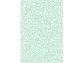 Rolo de Papel de Parede Verde com Detalhes de Flores - Pip Studio
