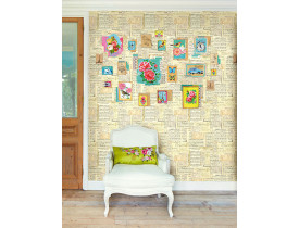 Painel de papel de parede Sing-Along Amerelo