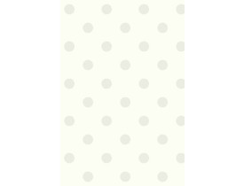 Rolo de papel de parede Poá Prata - Pip Studio