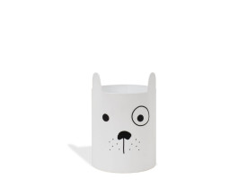 Porta-lápis Cachorro Branco