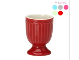 Suporte para Ovo Vermelho