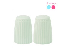 Saleiro e Paliteiro Alice Verde