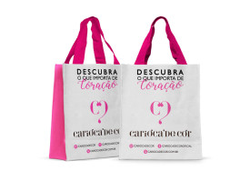 Sacola Reutilizavel M Branca - Carioca De Cor