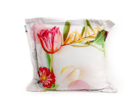 Almofada Quadrada Seize The Day Branco/Cáqui - Pip Studio