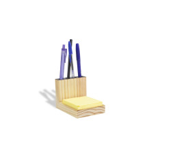 Porta-lápis e Papel Pinus 