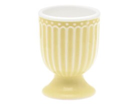 Porta Ovo Alice Amarelo Claro