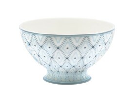 Bowl de Sopa Branco com Azul