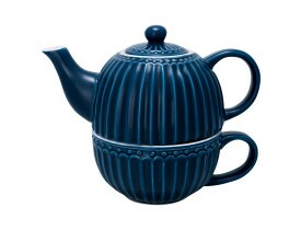 Chá para Um Azul Escuro