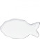 Prato de Peixe Branco com Estrelas Cinzas - Bastion