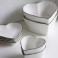 Bowl Coração com Borda Preta Grande - Bastion