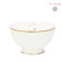 Bowl Branco com Dourado