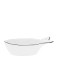 Bowl de Peixe Branco com Coração Preto - Bastion