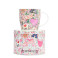 Kit Caneca c/ Lata Rosa Love de Porcelana/ Aluminio 340 ml - Accessorize