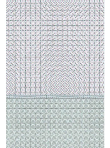 Painel de papel de parede Bright Tiles Azul - Pip Studio