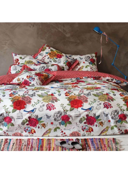 Capa de Edredom Flowers Solteiro - Pip Studio