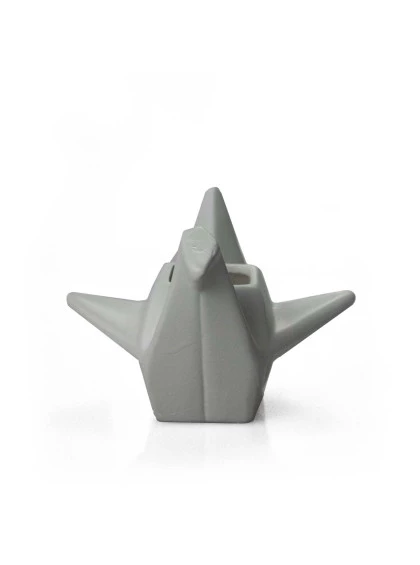 Cachepot Pássaro Origami Grande Fendi Claro 