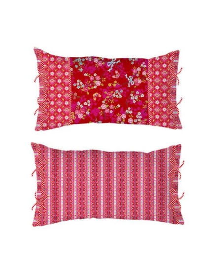 Almofada Retangular Chinese Blossom Vermelho - Pip Studio