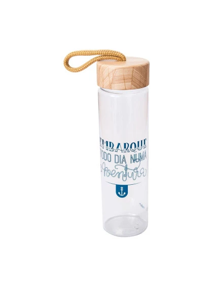 Garrafa Corda Embarque Numa Aventura - Uatt