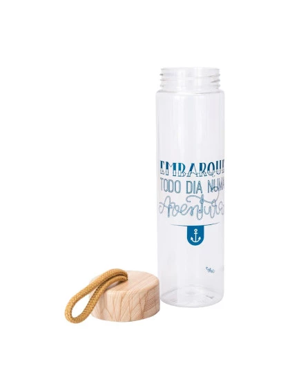 Garrafa Corda Embarque Numa Aventura - Uatt