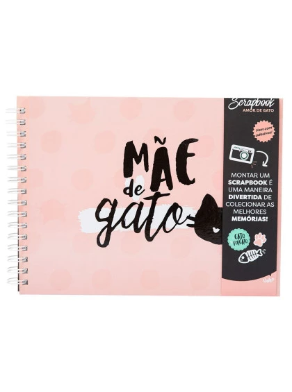 Scrapbook Mãe de Gato - Uatt