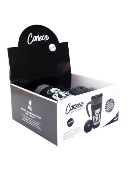 Caneca Térmica com Acessório Pai de Cachorro - Uatt