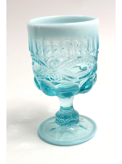 Taça Turquesa Opaline