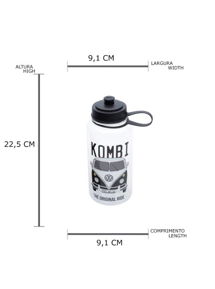 Garrafa Plásticas Squeeze VW Kombi The Original - Urban