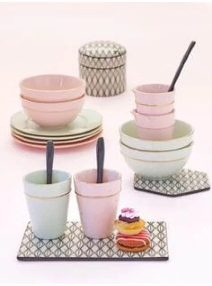 Bowl com Fio de Ouro