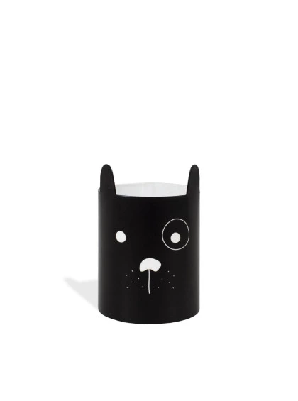 Porta-lápis Cachorro Preto