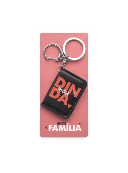Chaveiro Porta Retrato Melhor Dinda