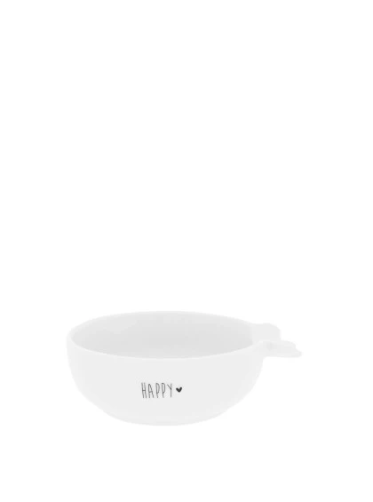 Conjunto 3 Bowls Brancos com Letras Pretas - Bastion