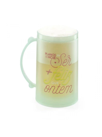 Caneco Congelável Geométrica