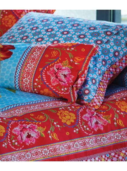 Almofada Retangular Spring Celebration Vermelha - Pip Studio