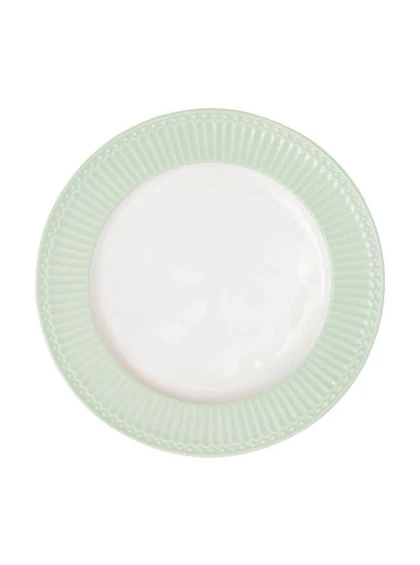 Prato de Jantar Alice Verde Claro