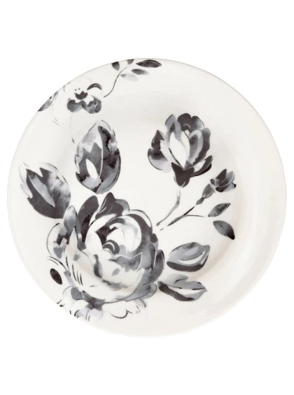 Prato de Sobremesa Amanda Cinza Escuro