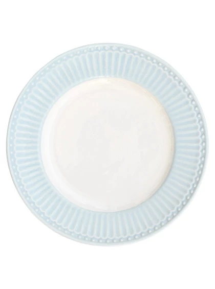 Prato de Pão Alice Azul Claro 