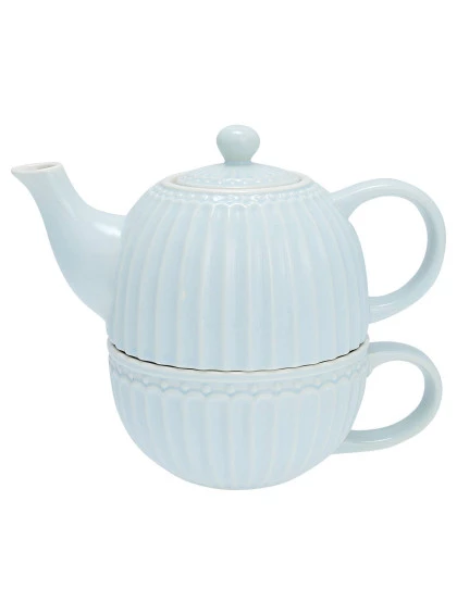 Chá para Um Azul Claro