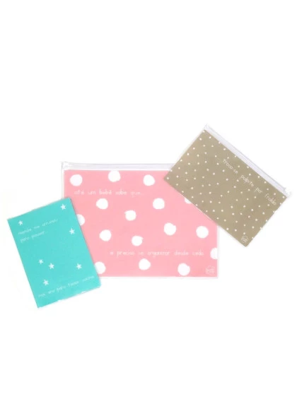 Kit de documentos bebês