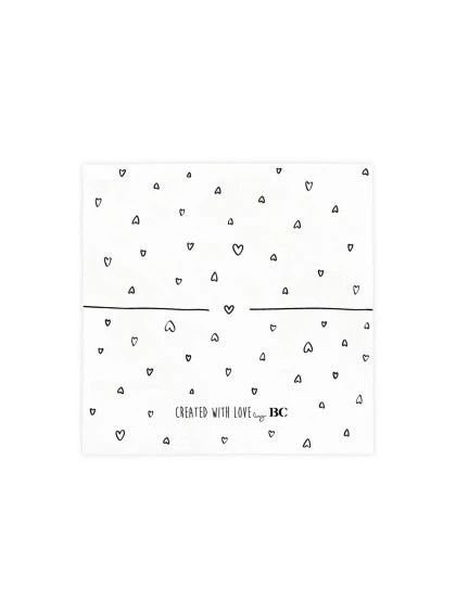 Pacote de Guardanapo Coração Feliz - Bastion