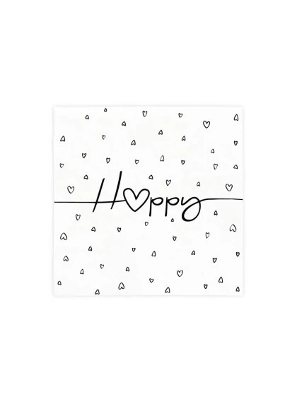 Pacote de Guardanapo Coração Feliz - Bastion