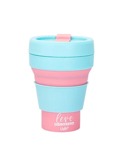 Copo Retrátil Leve Só o Que é Bom - Uatt