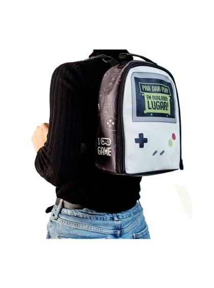 Lancheira Termica Mochila Game Geek - Uatt