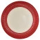 Prato de Jantar Alice Vermelho