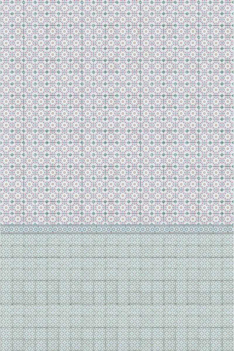 Painel de papel de parede Bright Tiles Azul - Pip Studio