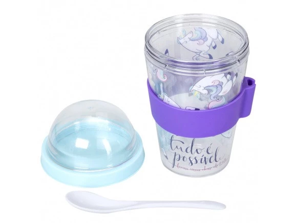 Copo Snack - Unicornio - Uatt