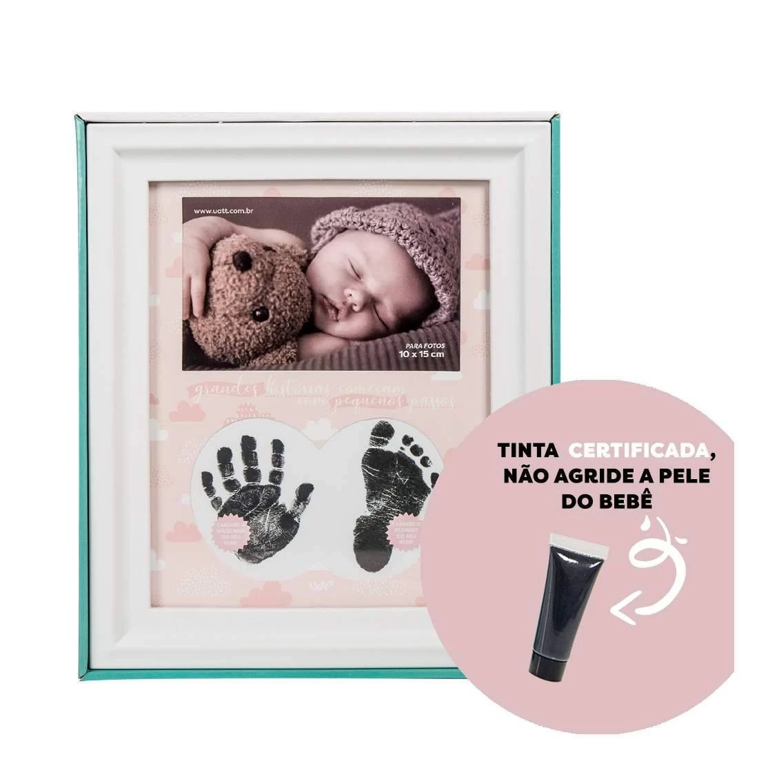 Porta Retrato Pezinho Menina - Uatt